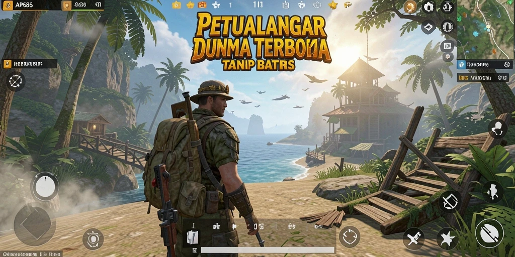 Tangkapan layar gameplay menampilkan petualangan mendalam di dunia terbuka.