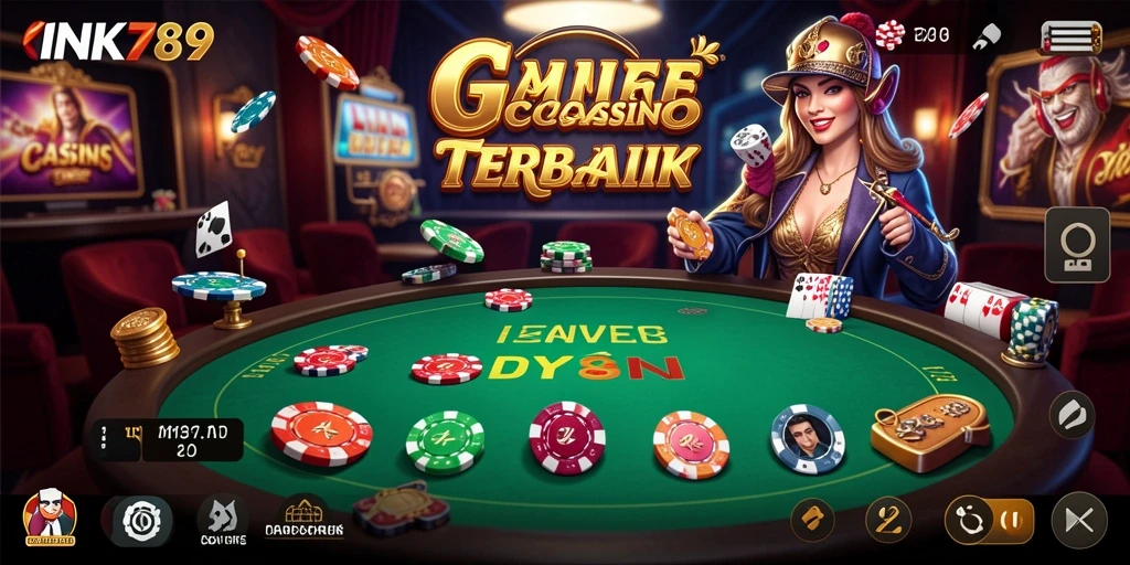 Tampilan gameplay Live Casino yang mendebarkan dan interaktif.