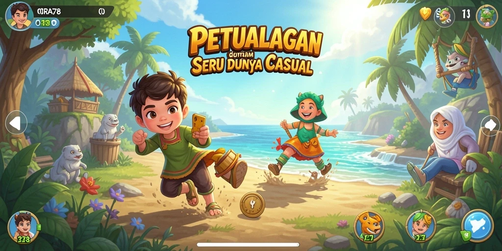 Screenshot gameplay ORA78 menunjukkan petualangan seru dan tantangan yang menarik.
