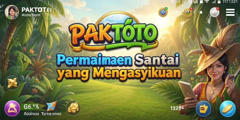 Gambaran gameplay PAKTOTO yang menarik dan menyenangkan.