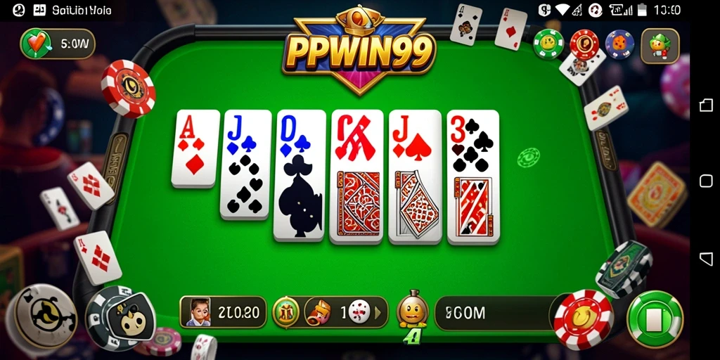 Tampilan menarik dari gameplay Domino PPWIN99 dengan suasana kompetitif.