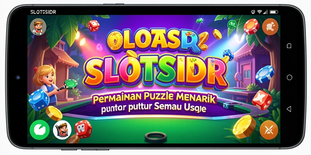 Tampilan gameplay SLOTSIDR yang penuh warna dan menantang.
