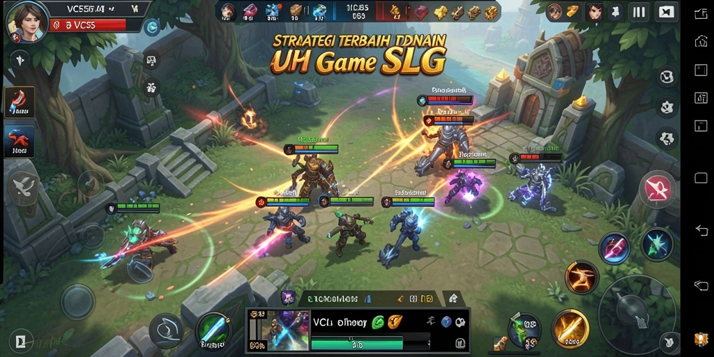 Gameplay VC55 yang mendebarkan dalam dunia SLG.